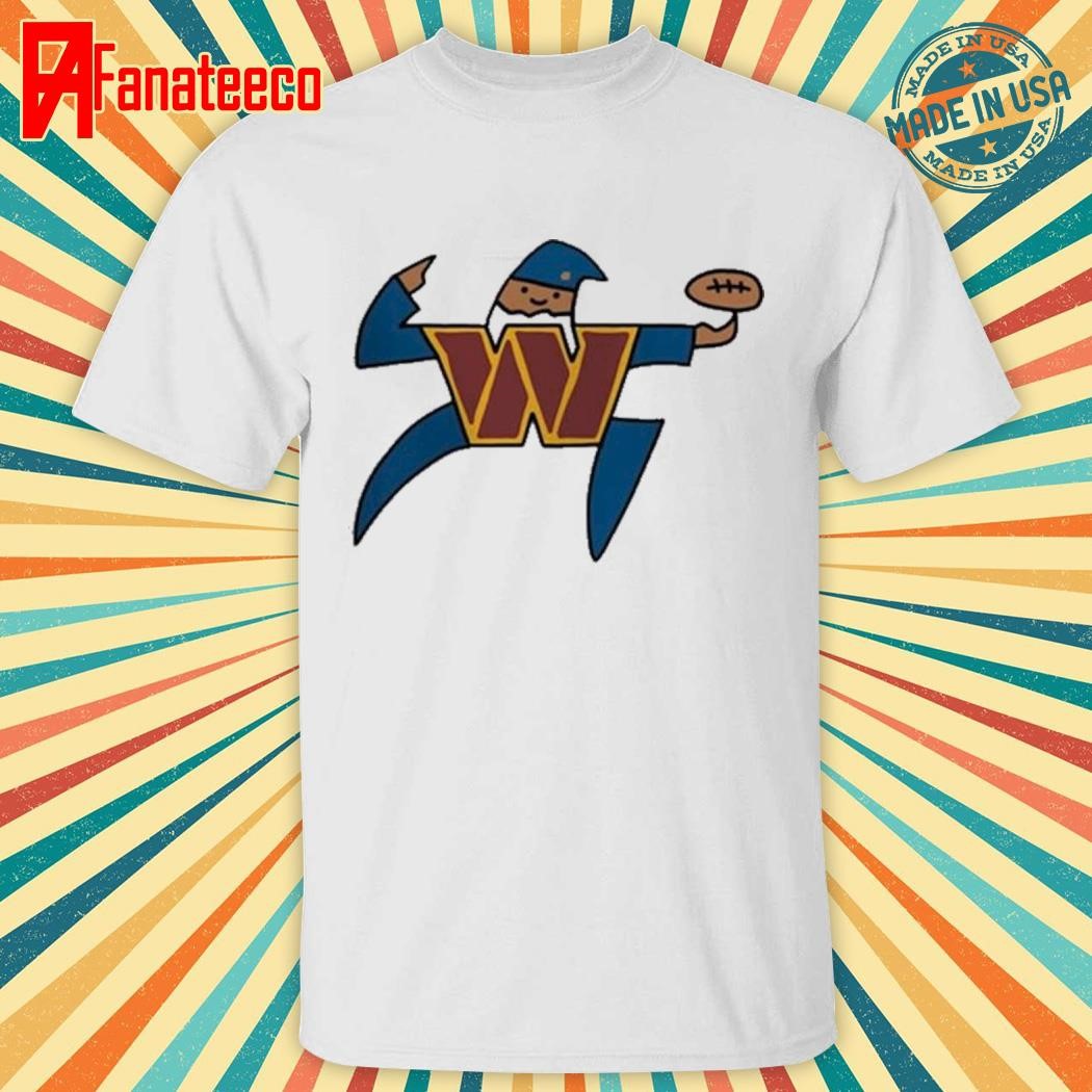 Funny Washington Commanders And Washington Wizards Combined NFL x NBA Logos WashingtonSport Teams shirt