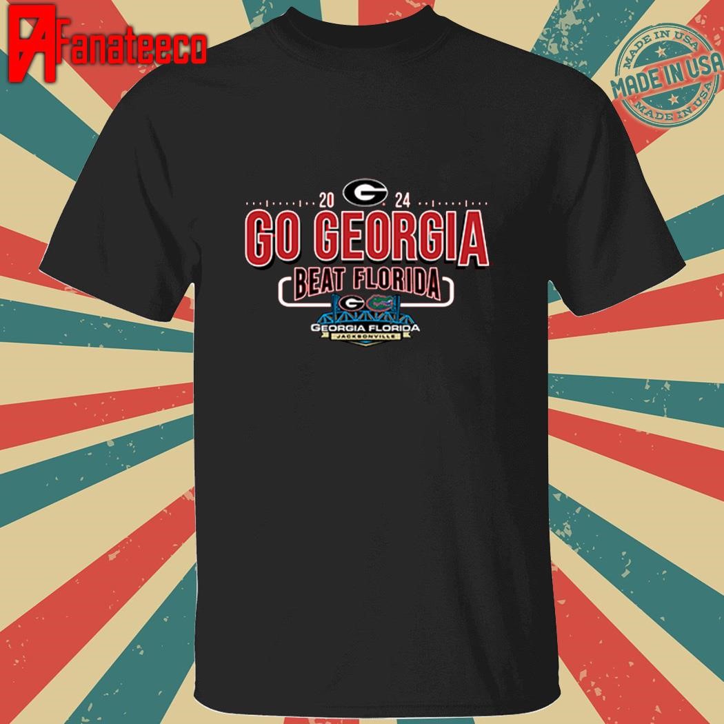 Georgia Bulldogs vs. Florida Gators Blue 84 Unisex 2024 Rivalry T-Shirt