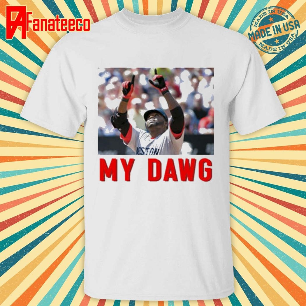 Grimace david ortiz my dawg shirt