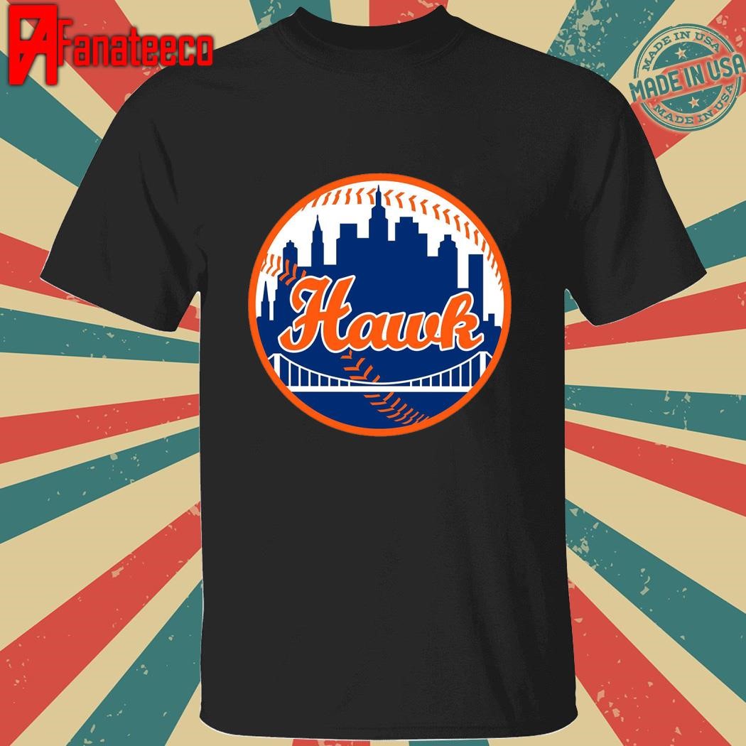 Hawk logo New York Mets shirt