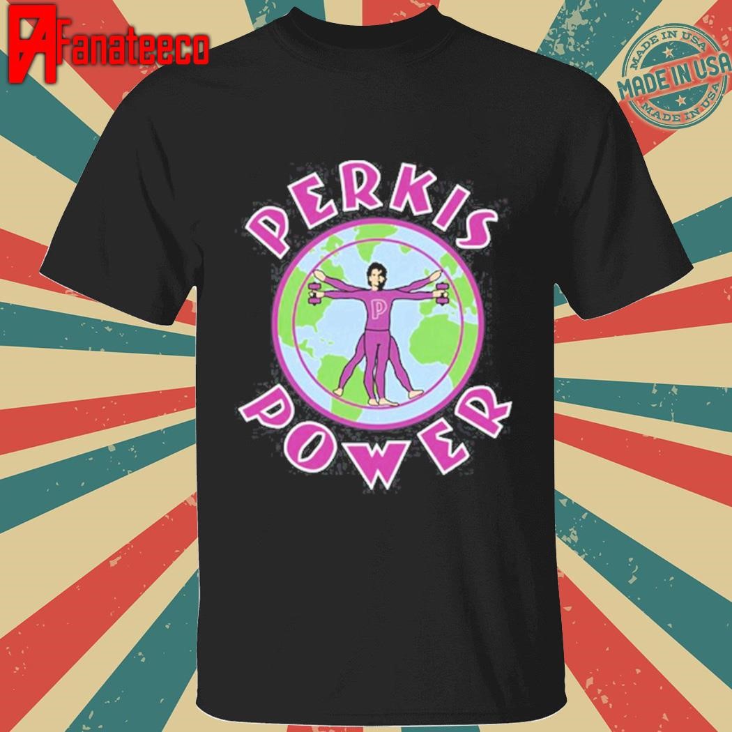 Jason Kelce Travis Kelce Wearing Perkis Power shirt