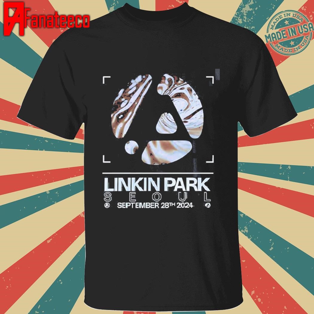 Linkin Park From Zero Tour Concert Music Poster At Inspire Arena Seoul South Korea On September 28th 2024 shirt