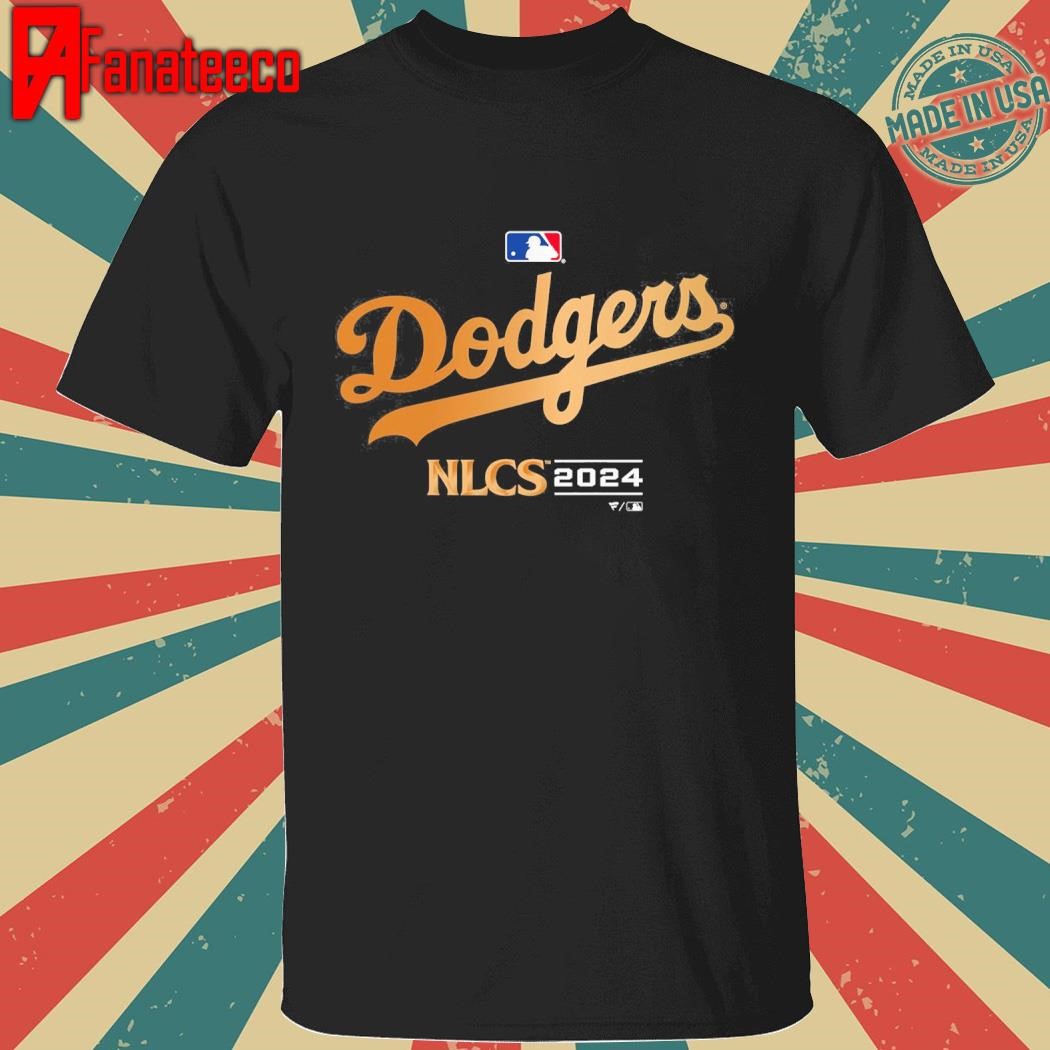 Los Angeles Dodgers Fanatics 2024 National League Division Champions Locker Room T-Shirt