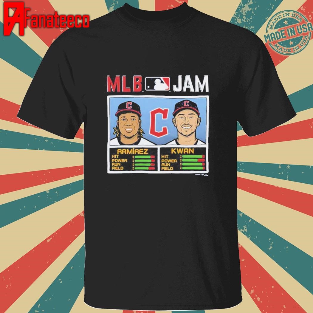 Mlb Jam Guardians Ramirez And Kwan Shirt