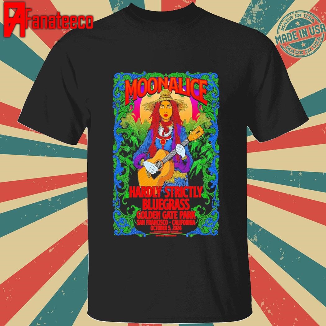 Moonalice October 5, 2024 San Francisco, CA Show shirt