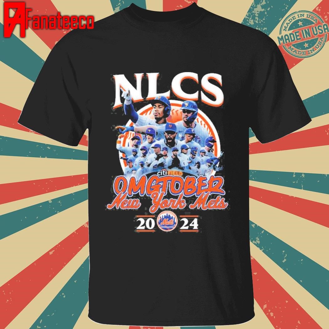 NLCS 2024 OMGTOBER New York Mets Team Shirt