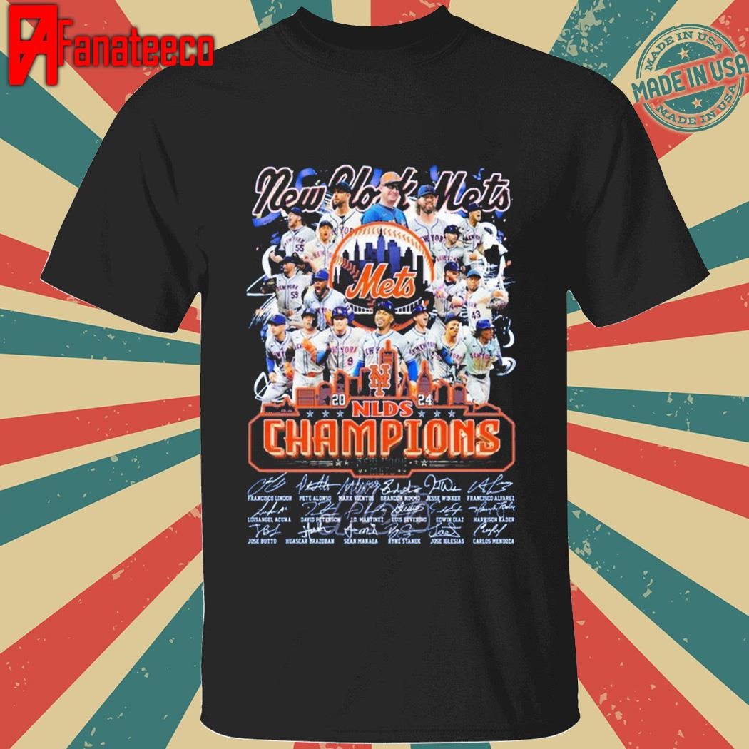 New York Mets 2024 Champions NLDS Fan T-Shirt