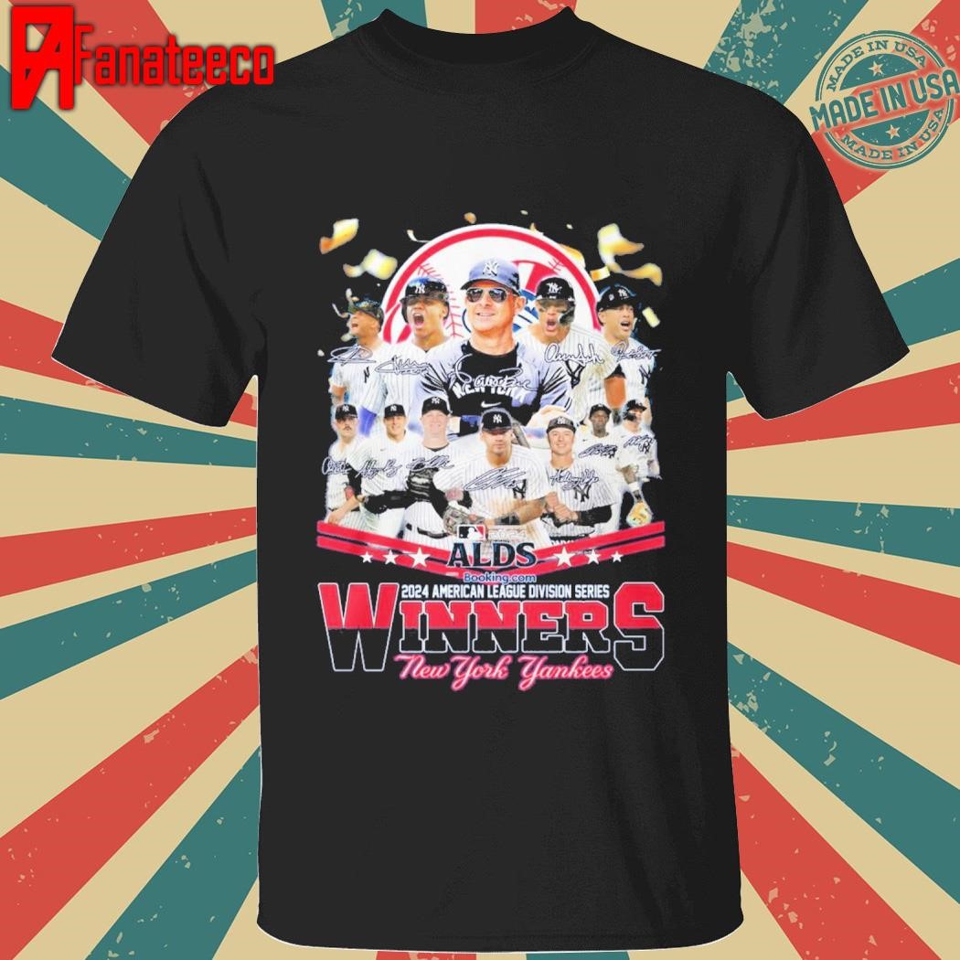 New York Yankees ALDS 2024 Winners American League Division Series T-Shirt