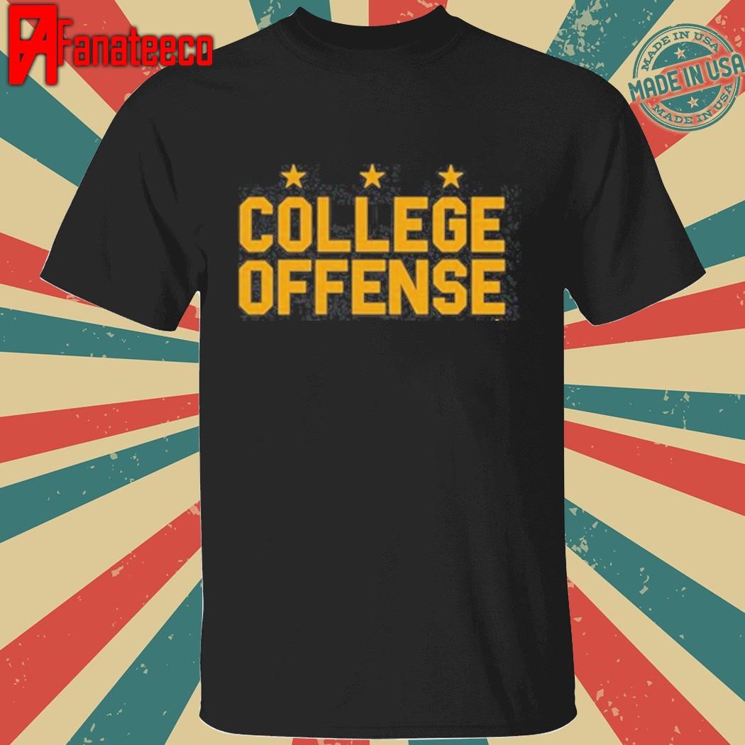 Nice Shane Peacher College Offense shirt