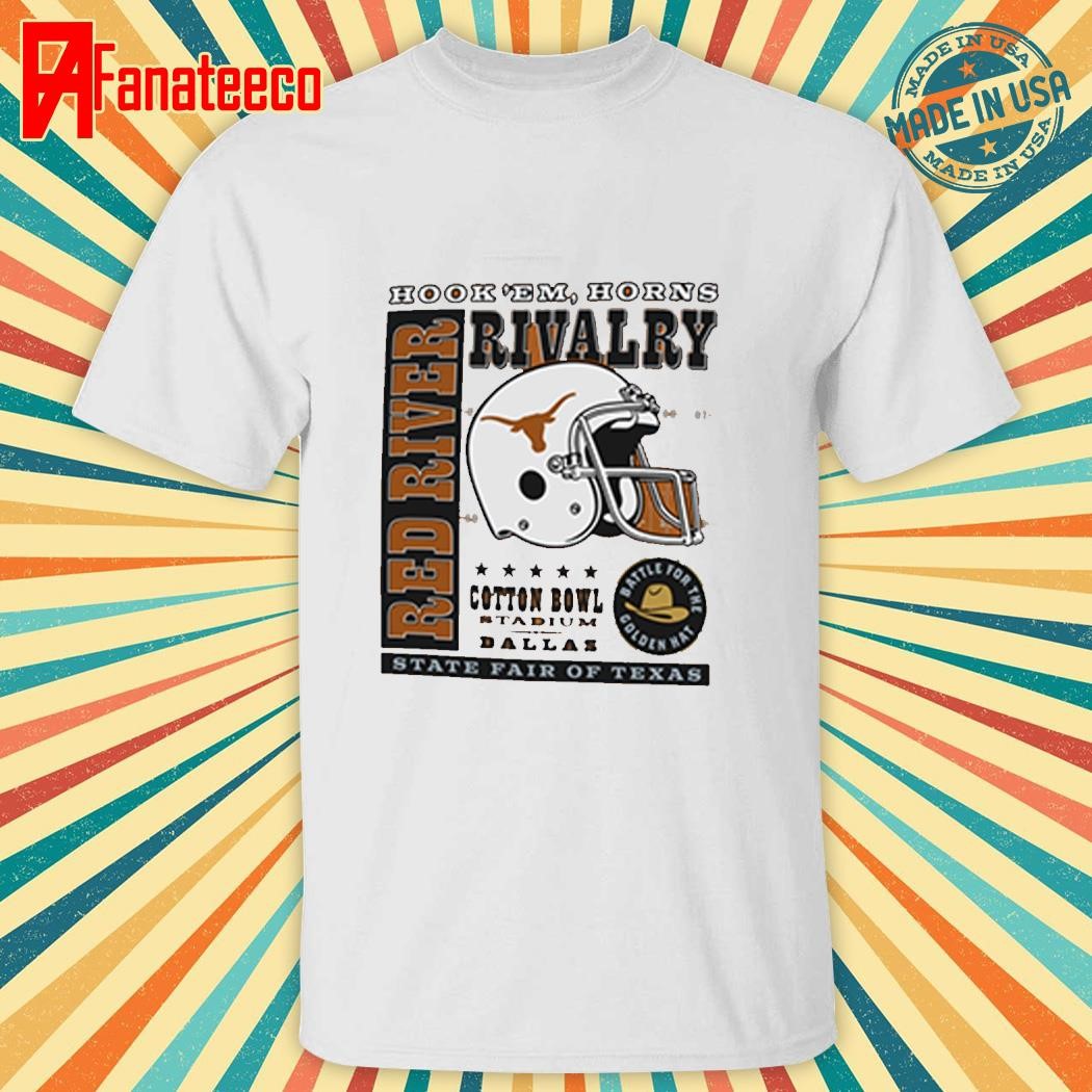 Nice Texas Orange Texas Longhorns Red River Rivalry Slogan T-Shirt