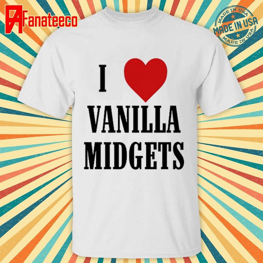 Nick Aldis I Love Vanilla Midgets Shirt