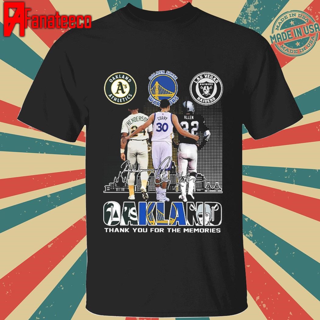 Oakland 2024 Allen Curry And Henderson Shirt