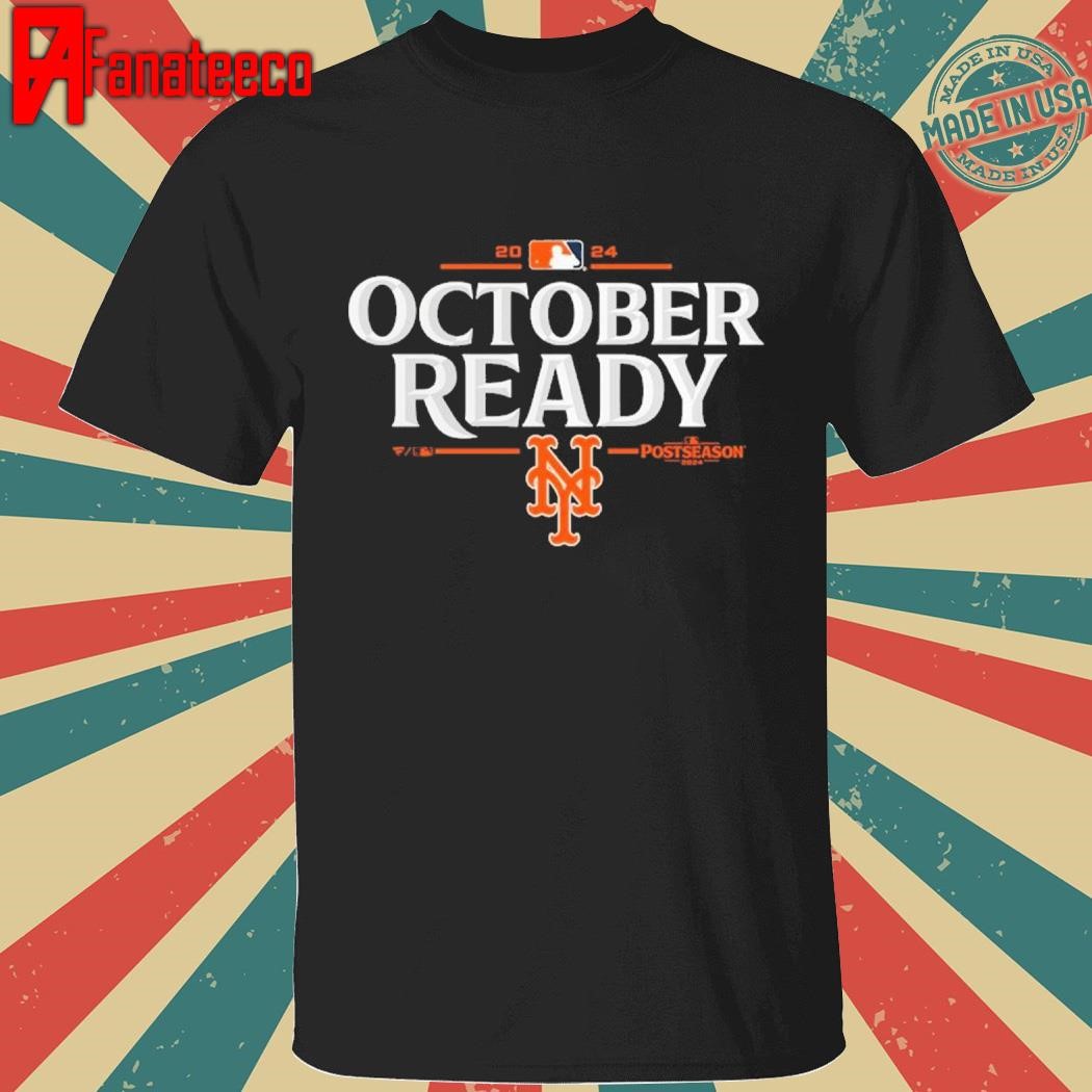 October Ready New York Mets Official Logo T-Shirt