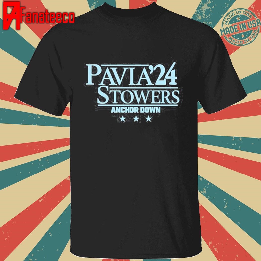 Official Chris Patton Pavia Stowers '24 Anchor Down Shirt