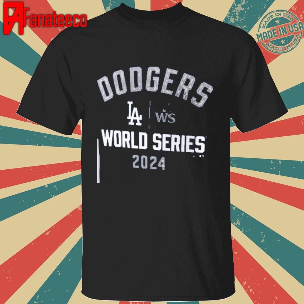 Original Dodgers Nike Royal 2024 World Series Arched Lockup MLB Postseason shirt