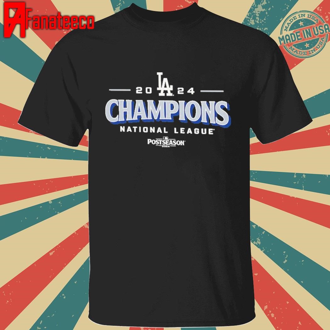 Original Los Angeles Dodgers 2024 National League Champions Roster T-Shirt