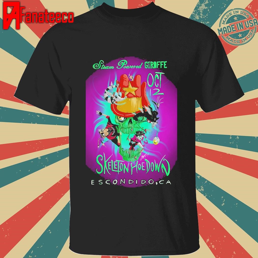 Original Steam Powered Giraffe's California Center For The Arts In Escondido CA OCT 12 2024 shirt