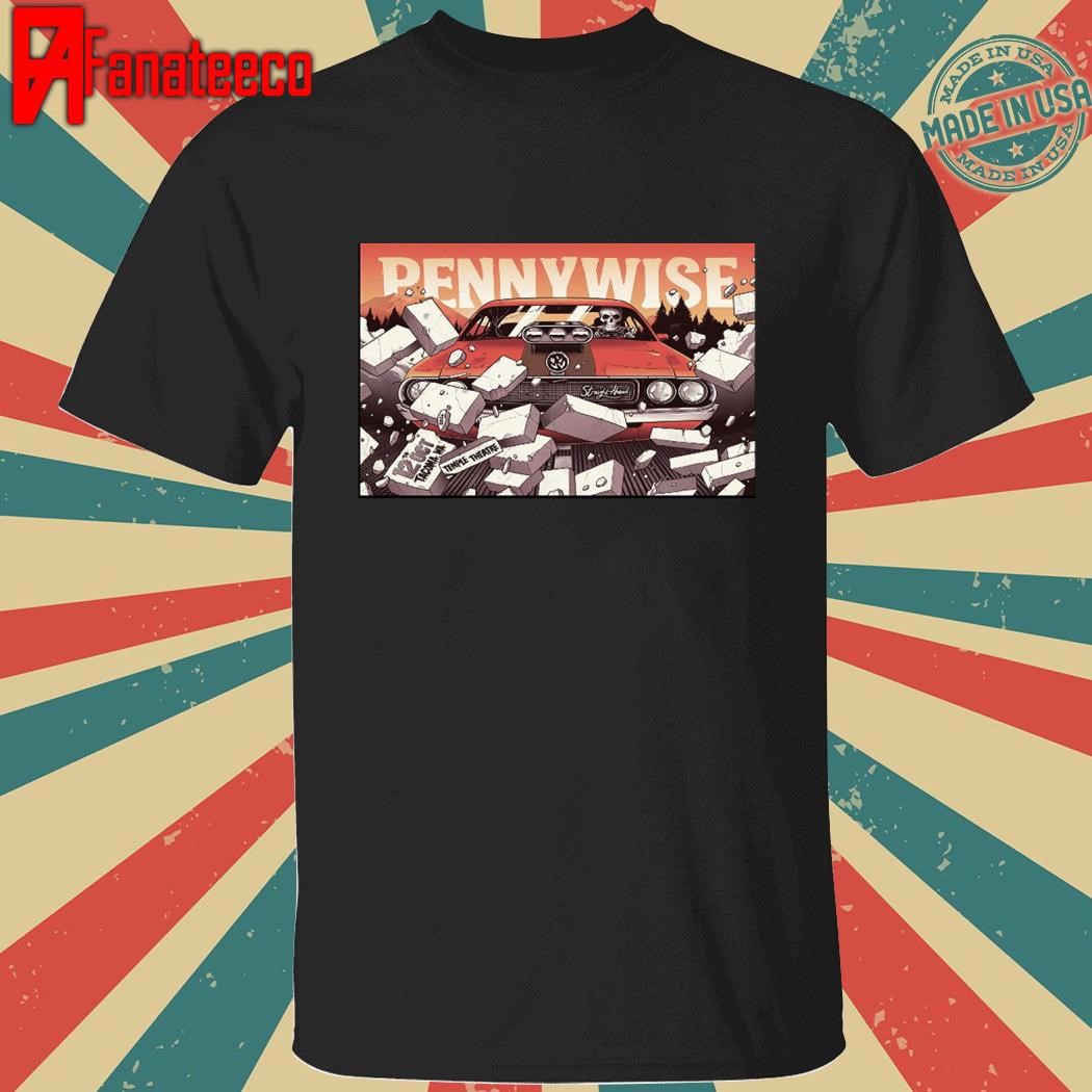 Pennywise October 12, 2024 Temple Theatre Tacoma, WA Tour shirt