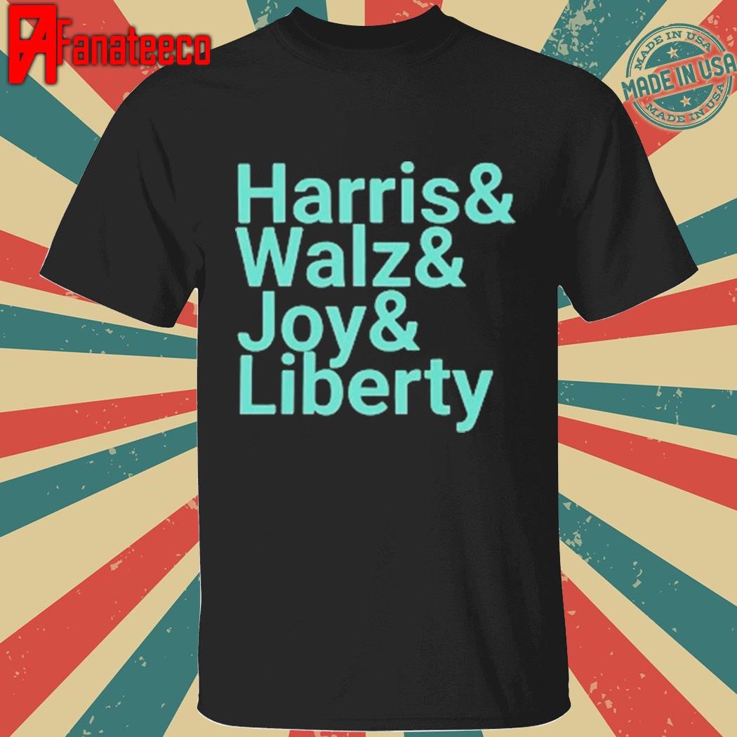 Premium Harris Walz Joy Liberty shirt