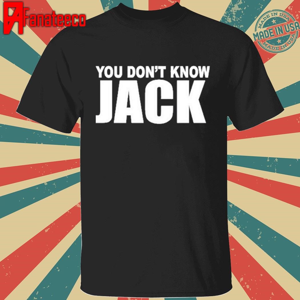 Premium Jackbox Games You Don't Know Jack Shirt