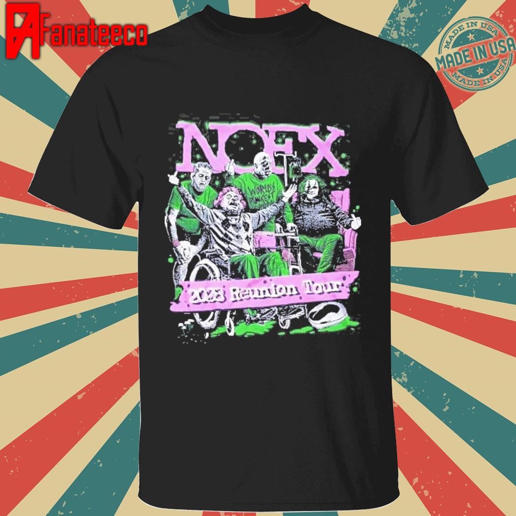 Premium NOFX 2028 Reunion Tour Merch City Year Of Touring And We Are Playing Every City We Have Ever Played shirt