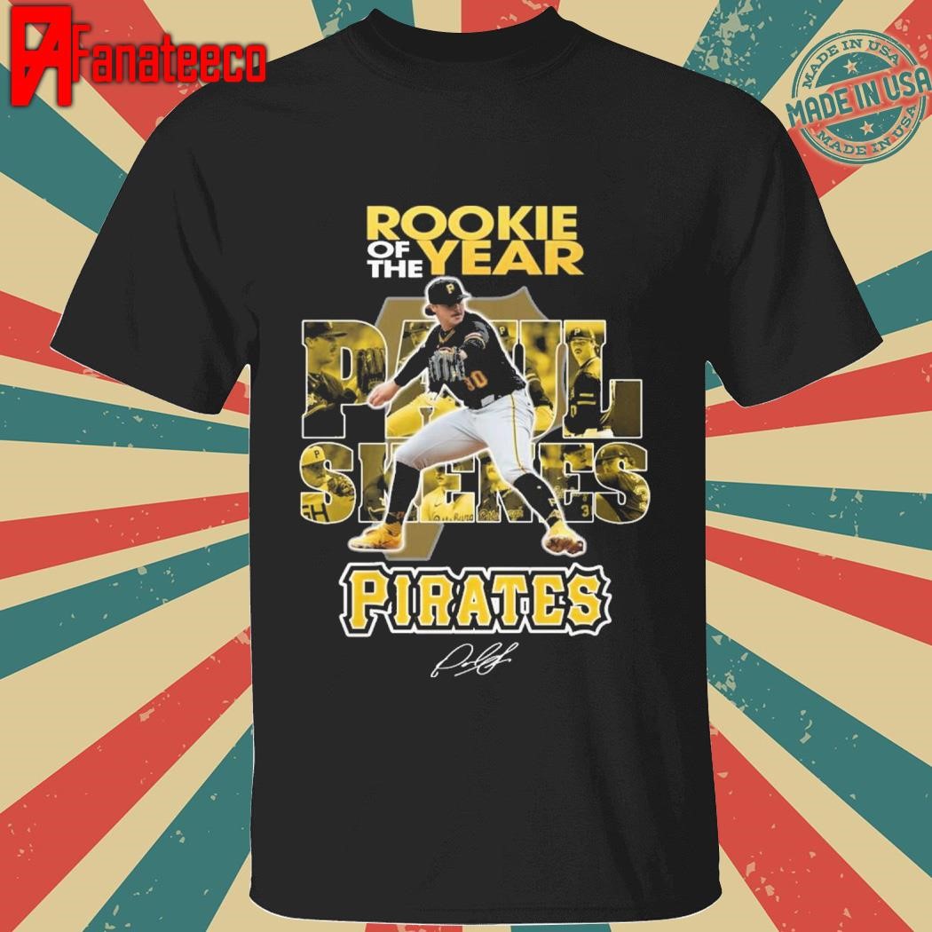 Premium Pittsburgh Pirates Paul Skenes Rookie Of The Year 2024 T-Shirt