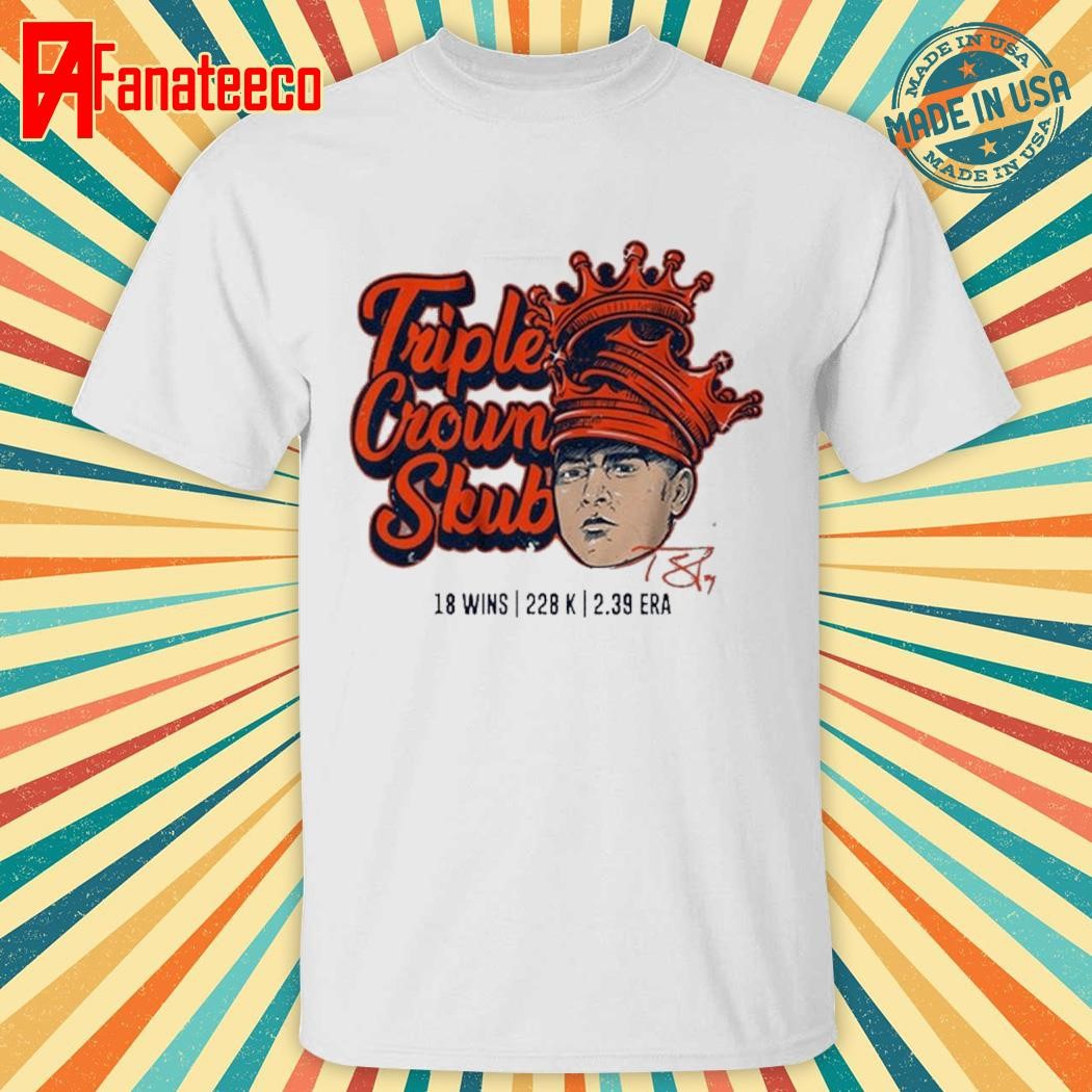 Tarik skubal triple crown shirt