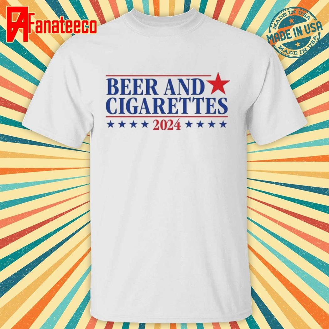 Top Beer & cigarettes '24 shirt Hoodie