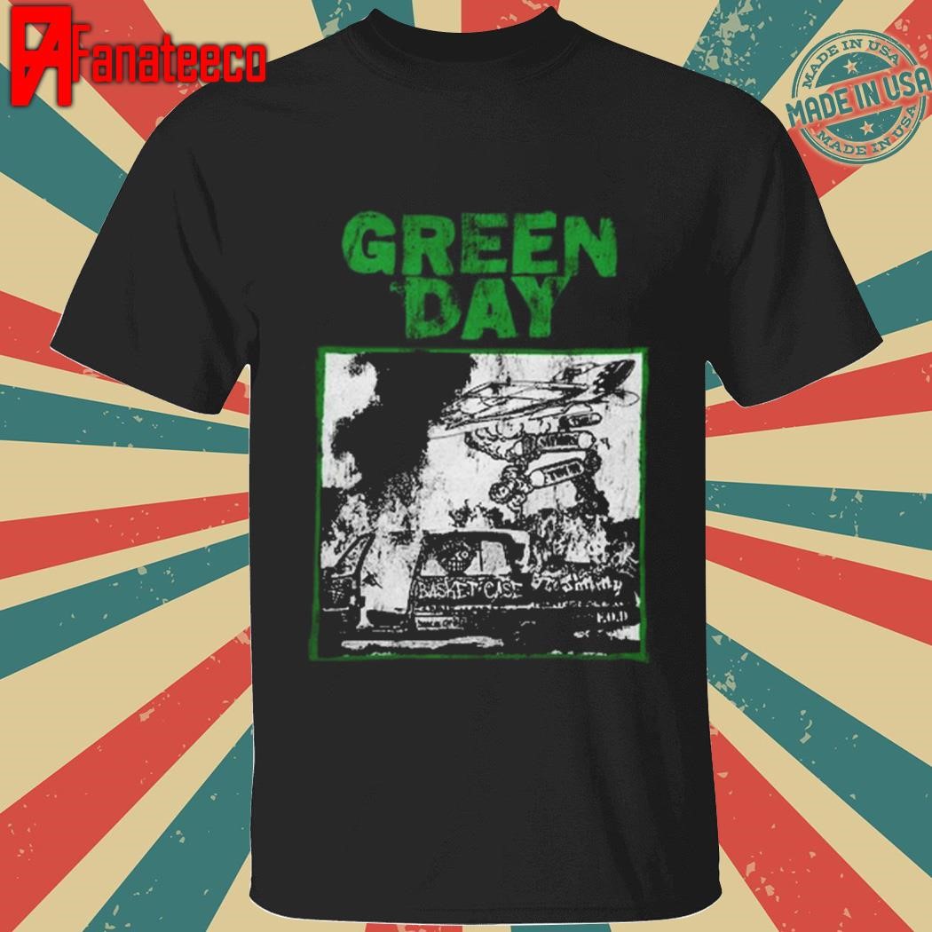 Top Green Day Dookie Bastard Tour 2024 Shirt