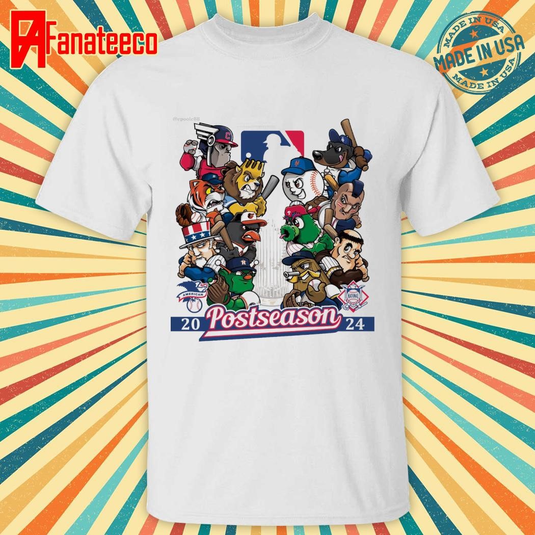 Top MLB Postseason 2024 Mascot American National shirt