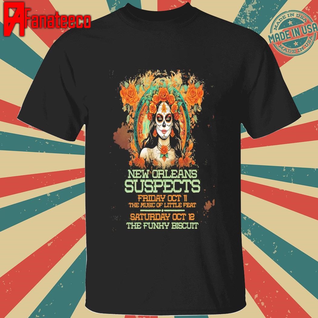 Top New Orleans Suspects Oct 11-12 2024 Boca Raton FL shirt