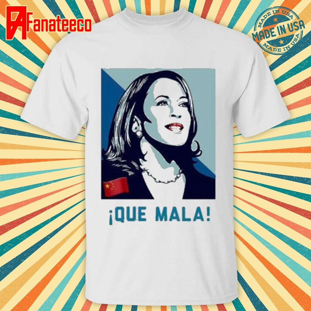 Top Que mala Kamunism Kamala Harris T-shirt