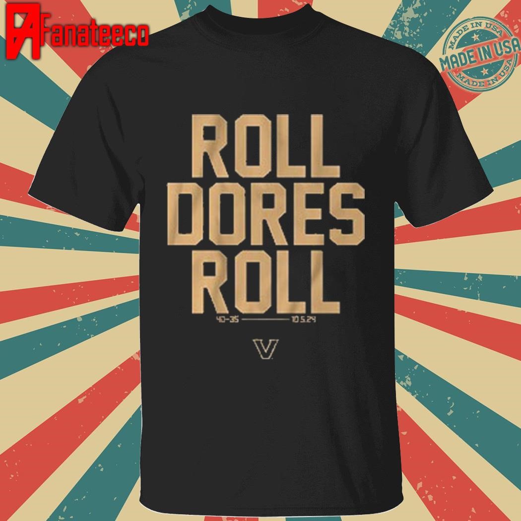 Top Vanderbilt football roll dores roll shirt