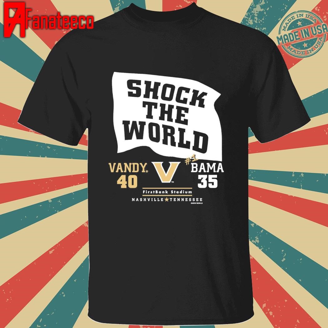 Vanderbilt Commodores Down Goes #1 T-Shirt