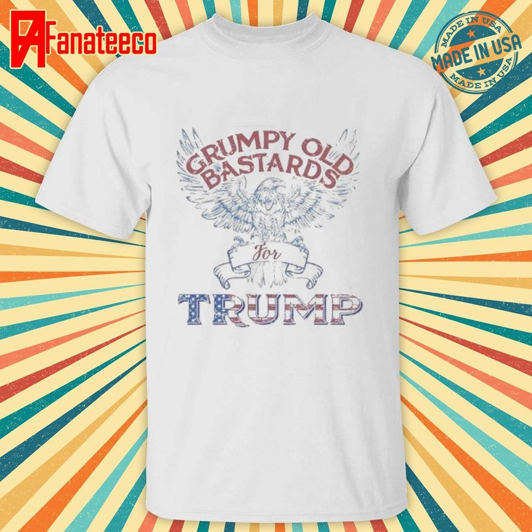 Zeek Arkham Wearing Grumpy Old Bastards For Trump Shirt