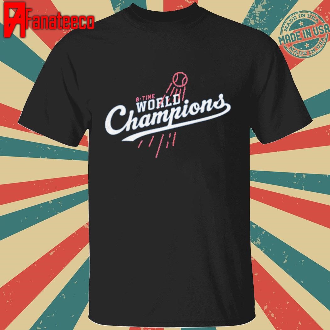 8 time la world champions shirt