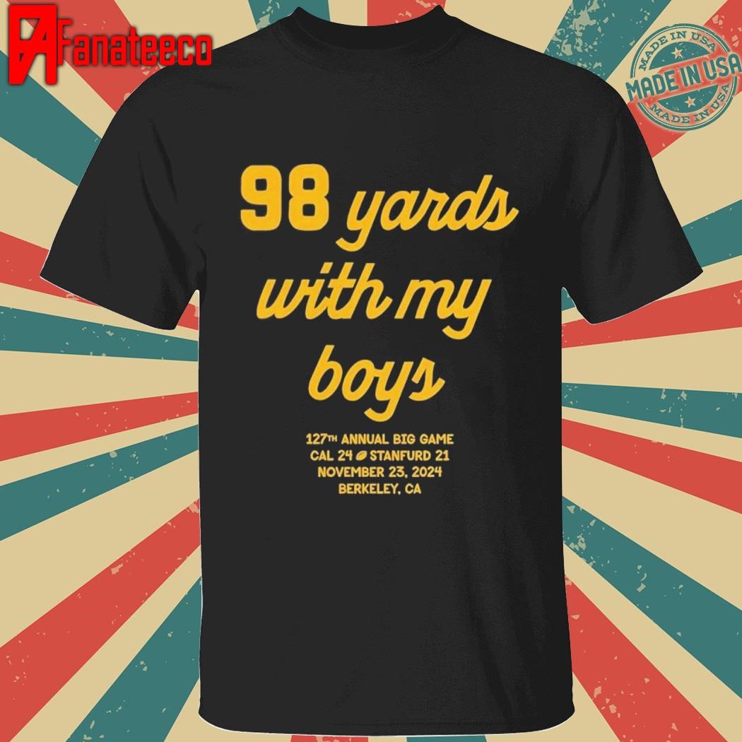 98 Yards with My Boys Shirt