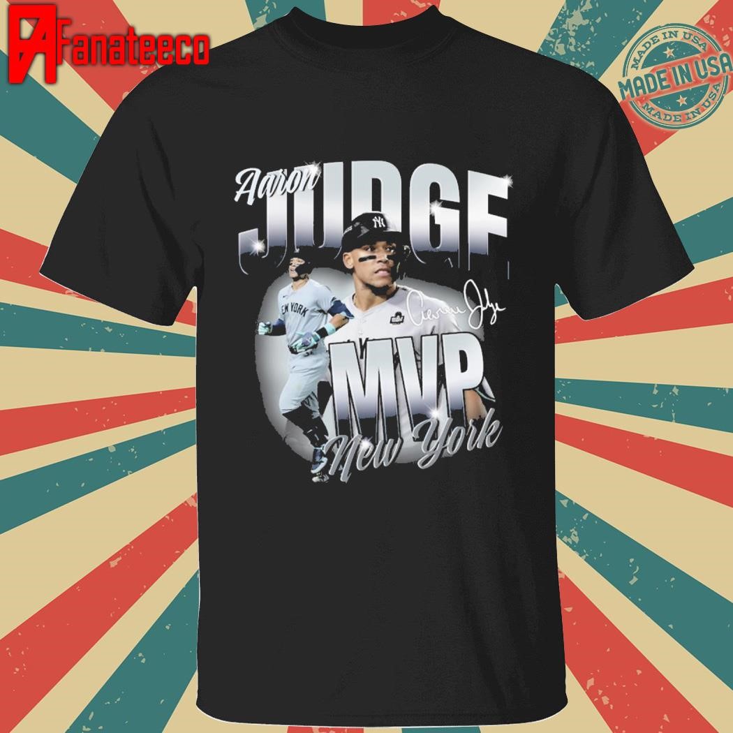 Aaron Judge New York Yankees Second MVP Signature Shirt