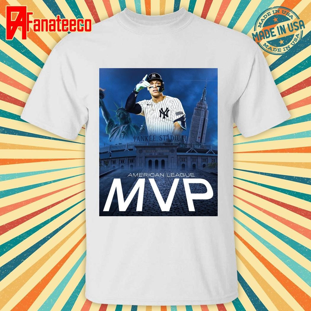 Aaron judge wins his second al mvp in three years shirt