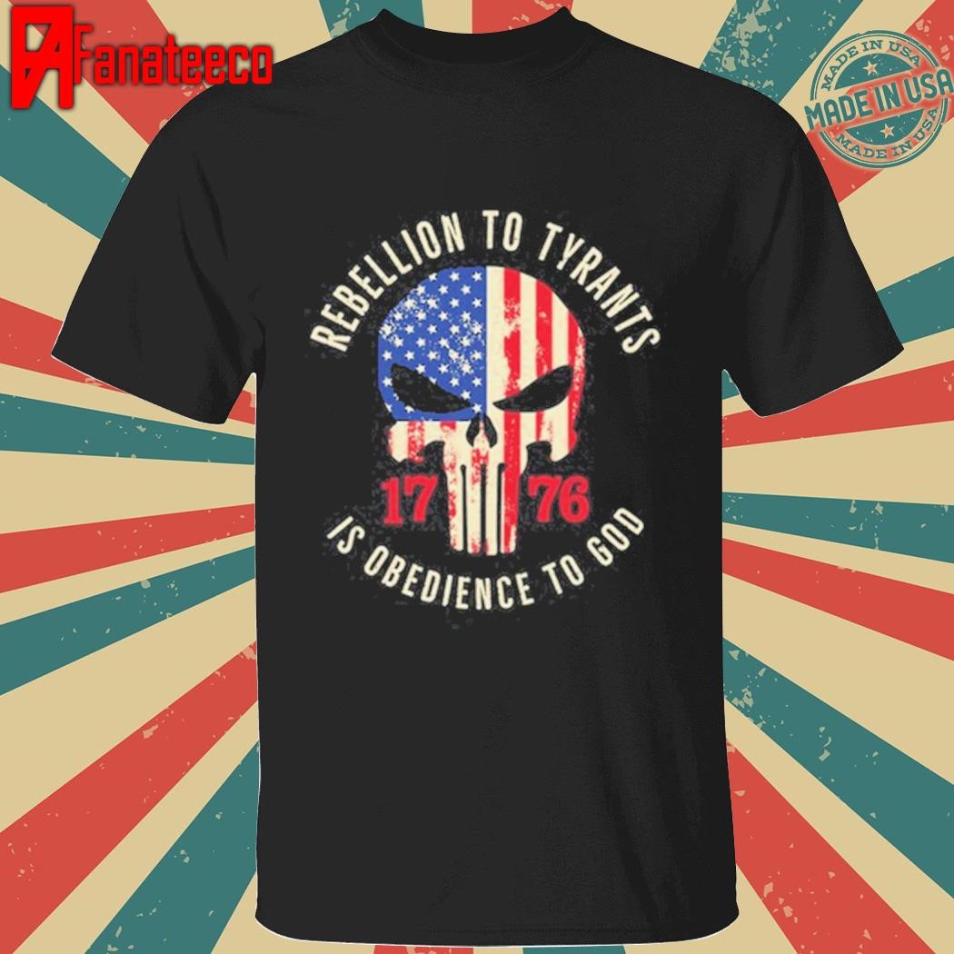 Alex Jones Rebellion To Tyrants Is Obedience To God T-Shirt