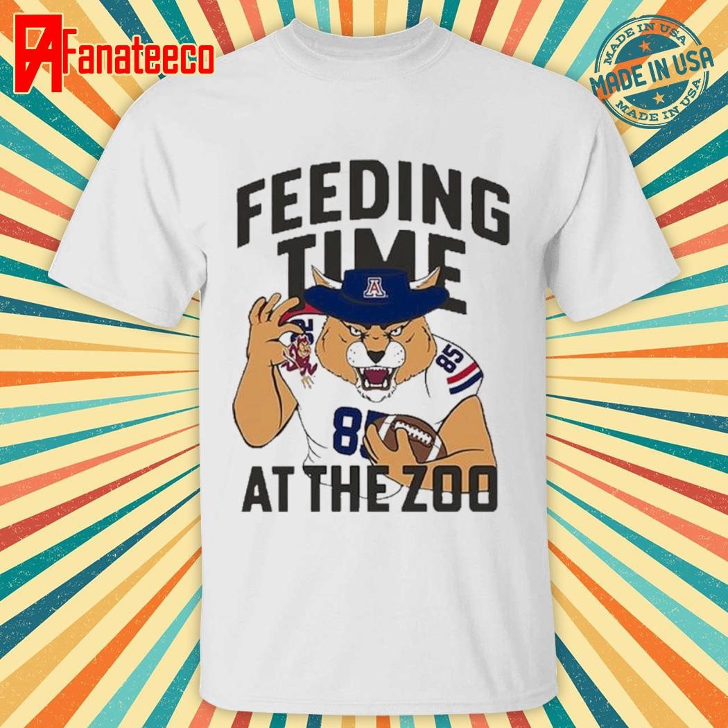 Arizona Wildcats Game Day Feeding Time At The Zoo Shirt