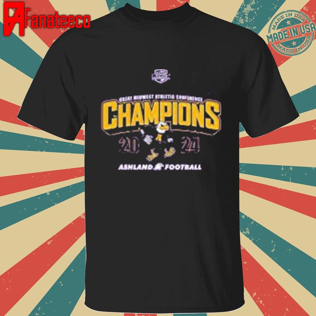 Ashland Football 2024 Great Midwest Athletic Conference Champions shirt