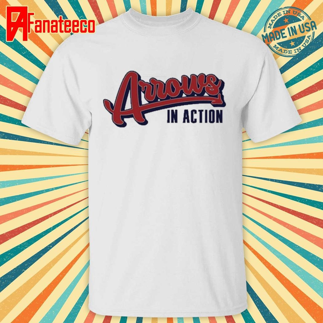 Awesome Arrows In Action Athletic Shirt