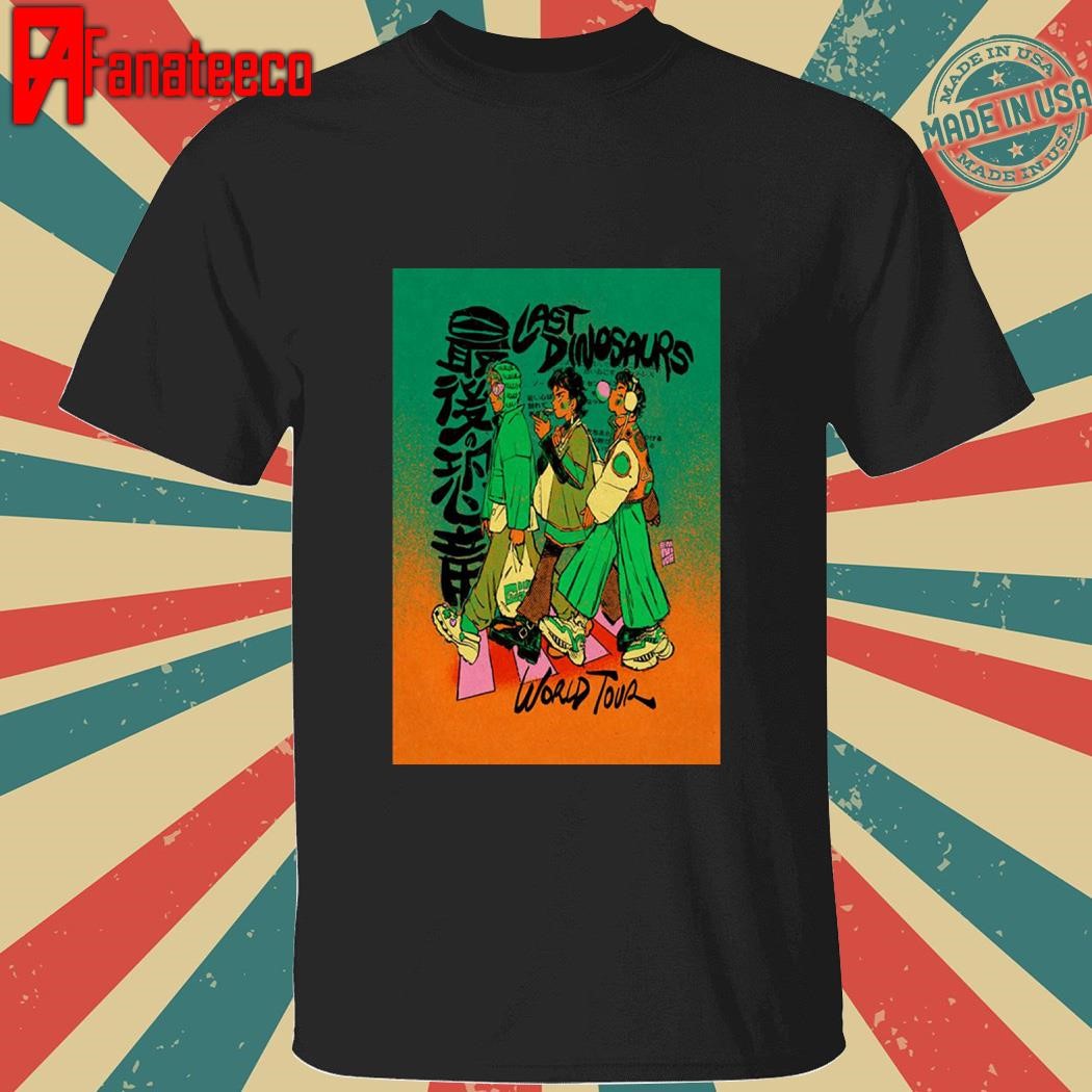 Awesome Last Dinosaurs World Tour 2024 shirt