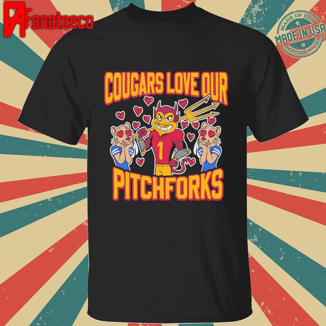 Best Cougars Love Our Pitchforks shirt