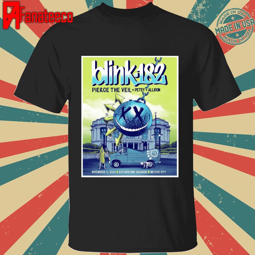 Blink-182 Pierce the veil petey allison november 9 2024 shirt