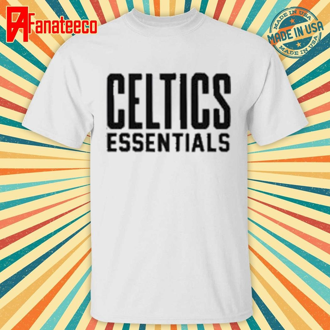 Boston Celtics x Fear of God Essentials NBA Logo shirt