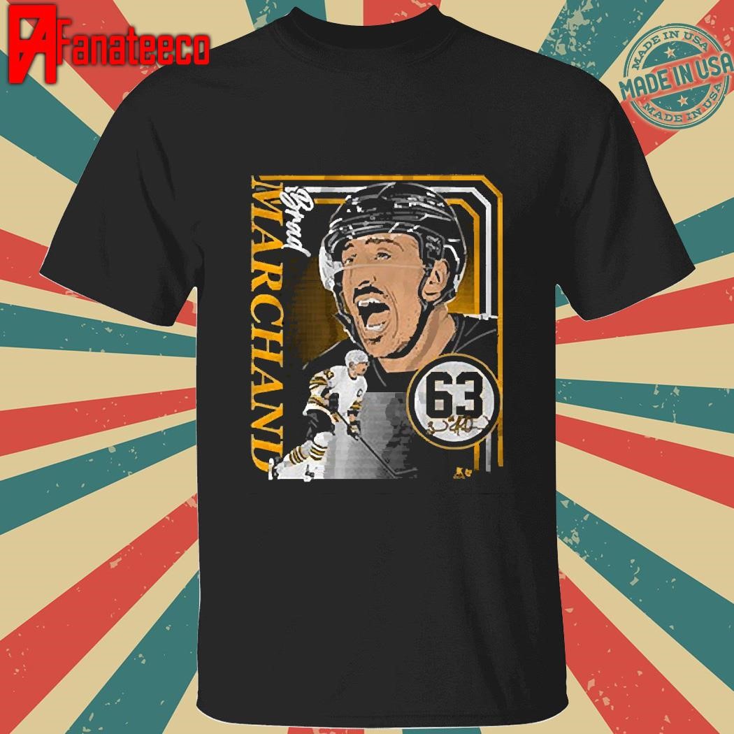 Brad marchand collage frame shirt