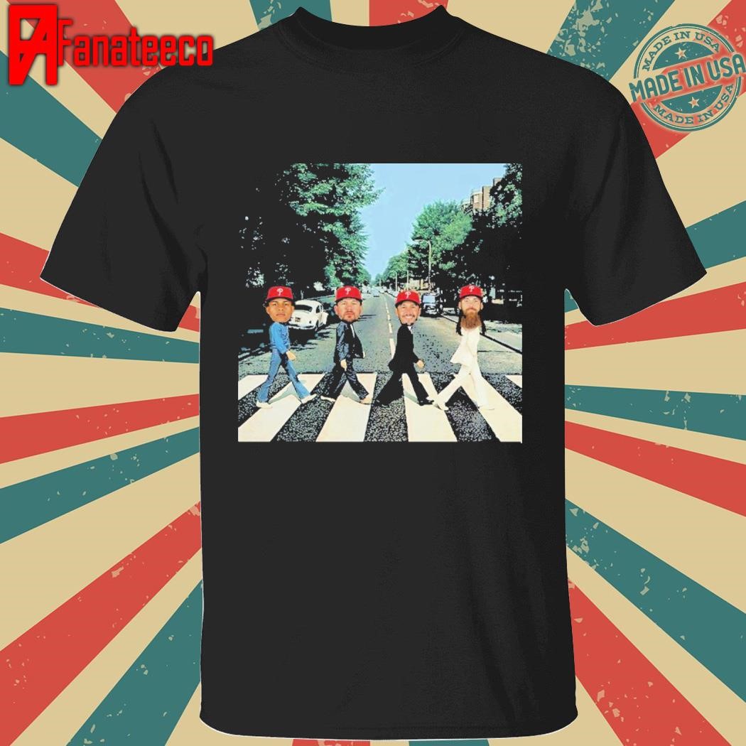 Brandon Marsh Kyle Schwarber Garrett Stubbs Cristian Pache Abbey Road shirt