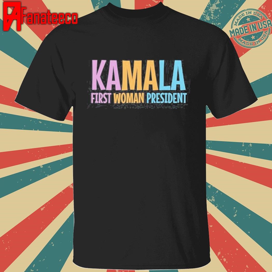 Brooklyndad Defiant Wearing Kamala First Woman President Shirt